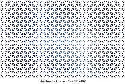 Light BLUE vector template with crystals, triangles. Illustration with set of colorful triangles. Smart design for your business advert.