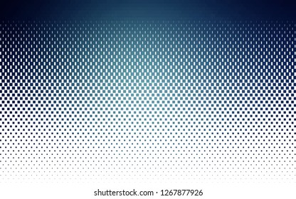 Light BLUE vector template with crystals, rectangles. Beautiful illustration with rectangles and squares. Pattern for busines ad, booklets, leaflets