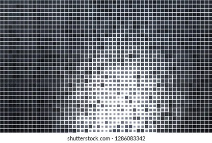 Light BLUE vector template with crystals, rectangles. Decorative design in abstract style with rectangles. Smart design for your business advert.