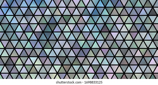 Light BLUE vector template with crystals, triangles. Beautiful illustration with triangles in nature style. Template for landing pages.