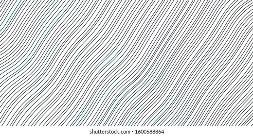 Light BLUE vector template with curves. Bright sample with colorful bent lines, shapes. Pattern for websites, landing pages.