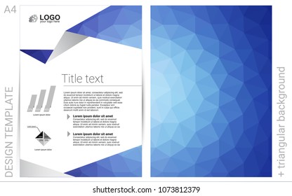 Light BLUE vector  template for landing pages. Blurred decorative design in abstract style with textbox. Pattern for beautiful business cards, folders.