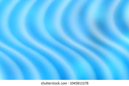 Light BLUE vector template with lava shapes. Creative geometric illustration in marble style with gradient. A completely new memphis design for your business.