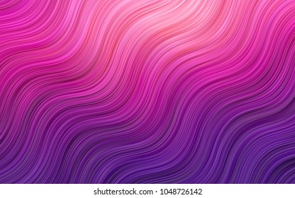 Light BLUE vector template with lava shapes. Blurred geometric sample with gradient bubbles.  Textured wave pattern for backgrounds.