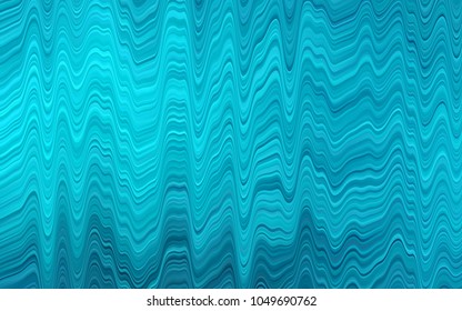 Light BLUE vector template with lava shapes. A sample with blurred bubble shapes. Brand-new design for your ads, poster, banner.