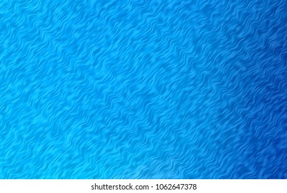 Light BLUE vector template with lava shapes. Brand-new colored illustration in marble style with gradient. The elegant pattern for brand book.
