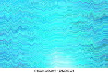 Light BLUE vector template with lava shapes. Creative illustration in halftone marble style with gradient. A completely new marble design for your business.