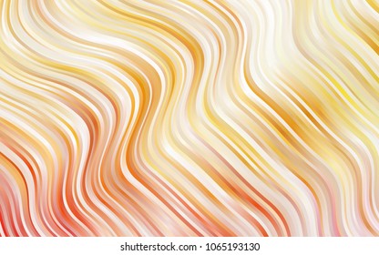 Light BLUE vector template with lava shapes. Colorful abstract illustration with gradient lines. Textured wave pattern for backgrounds.