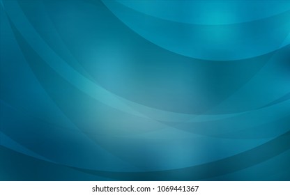 Light BLUE vector template with lava shapes. Creative geometric illustration in marble style with gradient. Textured wave pattern for backgrounds.