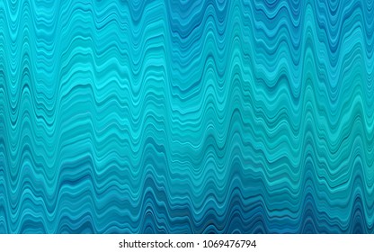 Light BLUE vector template with lava shapes. Blurred geometric sample with gradient bubbles.  Marble design for your web site.