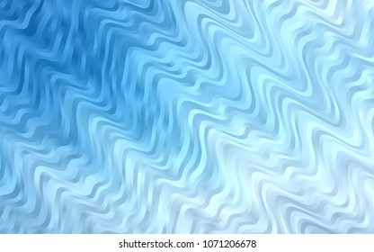 Light BLUE vector template with lava shapes. Creative geometric illustration in marble style with gradient. Marble style for your business design.