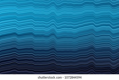 Light BLUE vector template with lava shapes. Geometric illustration in marble style with gradient.  New composition for your brand book.