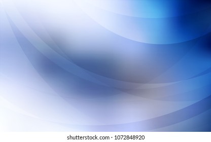 Light BLUE vector template with lava shapes. Creative illustration in halftone marble style with gradient. A completely new memphis design for your business.