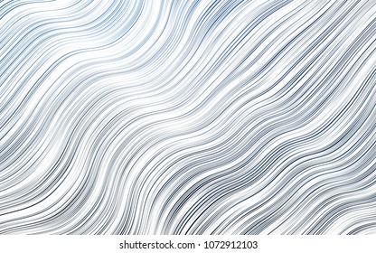 Light BLUE vector template with lava shapes. Creative illustration in halftone marble style with gradient. Marble design for your web site.