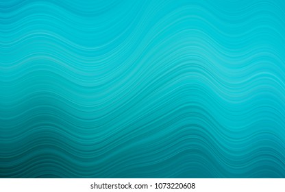 Light BLUE vector template with lava shapes. Colorful illustration in abstract marble style with gradient. Marble design for your web site.