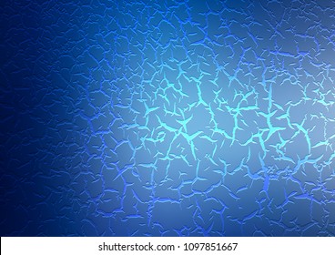 Light BLUE vector template with lava shapes. Geometric illustration in marble style with gradient.  The template for cell phone backgrounds.