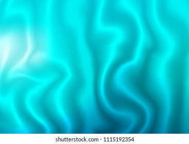 Light BLUE vector template with lava shapes. Creative geometric illustration in marble style with gradient. A completely new template for your business design.