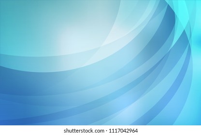 Light BLUE vector template with lava shapes. Creative illustration in halftone marble style with gradient. Pattern for your business design.