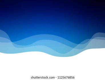Light BLUE vector template with lava shapes. Shining crooked illustration in marble style. A completely new marble design for your business.