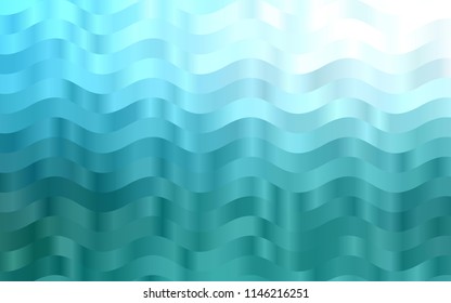 Light BLUE vector template with lava shapes. A vague circumflex abstract illustration with gradient. The best blurred design for your business.