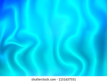 Light BLUE vector template with lava shapes. Modern gradient abstract illustration with bandy lines. Textured wave pattern for backgrounds.