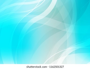 Light BLUE vector template with lava shapes. Brand new colored illustration in marble style with gradient. Marble design for your web site.