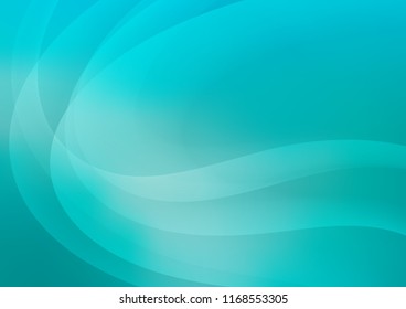 Light BLUE vector template with lava shapes. Geometric illustration in marble style with gradient.  Marble design for your web site.