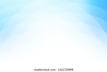 Light BLUE vector template with lava shapes. Creative geometric illustration in marble style with gradient. Textured wave pattern for backgrounds.