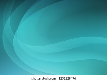 Light BLUE vector template with lava shapes. Shining crooked illustration in marble style. Pattern for your business design.