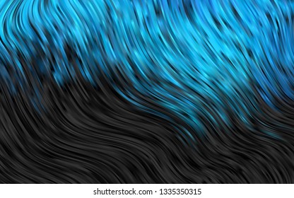 Light BLUE vector template with lava shapes. Geometric illustration in marble style with gradient.  Marble style for your business design.