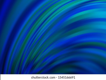 Light BLUE vector template with lava shapes. Geometric illustration in marble style with gradient.  Marble design for your web site.