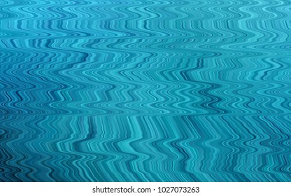 Light BLUE vector template with lines, ovals. Colorful abstract illustration with gradient lines. The elegant pattern for brand book.