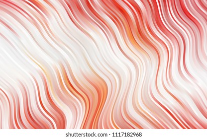 Light BLUE vector template with lines, ovals. An elegant bright illustration with gradient. Pattern for your business design.