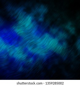 Light BLUE vector template with lines. Colorful illustration, which consists of curves. Design for your business promotion.