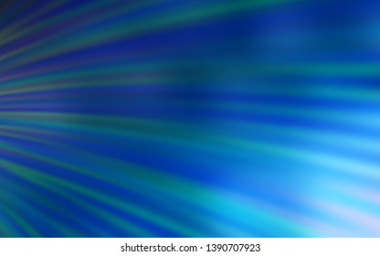 Light BLUE vector template with lines. A completely new colorful illustration in simple style. Elegant pattern for a brand book.