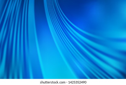 Light BLUE vector template with lines. An elegant bright illustration with gradient. A completely new design for your business.