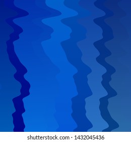 Light BLUE vector template with lines. Abstract gradient illustration with wry lines. Pattern for websites, landing pages.