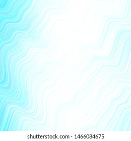 Light BLUE vector template with lines. Geometric illustration in abstract style with gradient.  Abstract design for your web site.