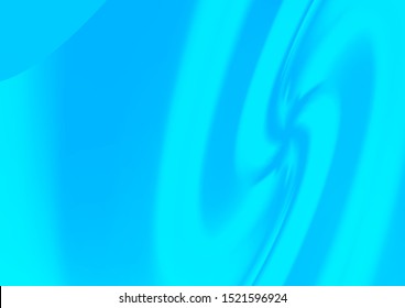 Light BLUE vector template with lines, ovals. Colorful abstract illustration with gradient lines. Brand new design for your ads, poster, banner.