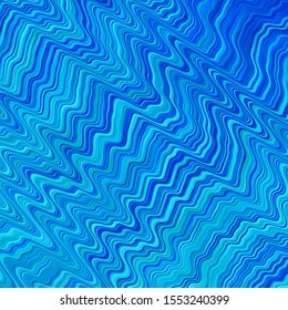 Light BLUE vector template with lines. Colorful illustration with curved lines. Pattern for websites, landing pages.