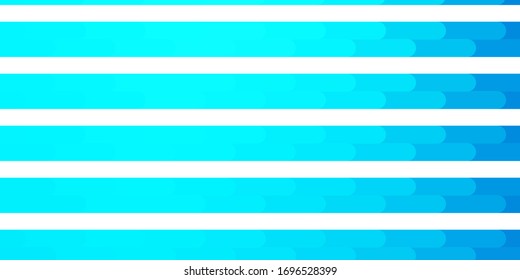 Light BLUE vector template with lines. Gradient abstract design in simple style with sharp lines. Pattern for websites, landing pages.