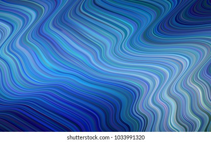 Light BLUE vector template with liquid shapes. An elegant bright illustration with gradient. Pattern for your business design.