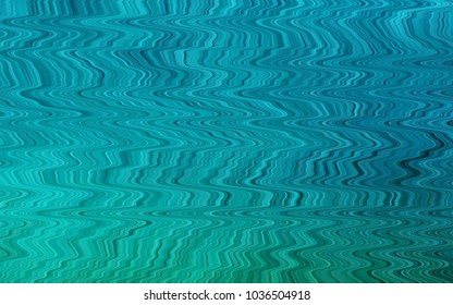 Light BLUE vector template with liquid shapes. Shining crooked illustration in marble style. The elegant pattern for brand book.