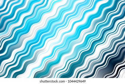 Light BLUE vector template with liquid shapes. Creative geometric illustration in marble style with gradient. Textured wave pattern for backgrounds.