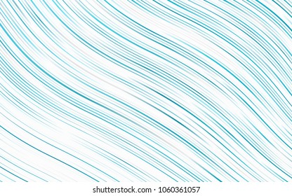 Light BLUE vector template with liquid shapes. Brand-new colored illustration in marble style with gradient. A completely new template for your business design.