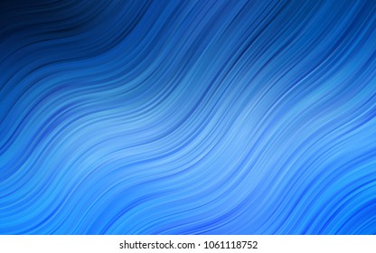 Light BLUE vector template with liquid shapes. An elegant bright illustration with gradient. Marble design for your web site.