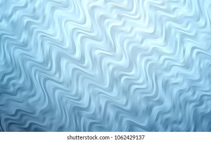 Light BLUE vector template with liquid shapes. Geometric illustration in marble style with gradient.  A completely new marble design for your business.