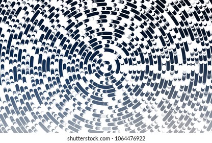 Light BLUE vector template with liquid shapes. Colorful illustration in abstract marble style with gradient. A completely new template for your business design.