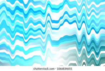 Light BLUE vector template with liquid shapes. Geometric illustration in marble style with gradient.  The best blurred design for your business.