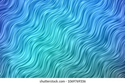 Light BLUE vector template with liquid shapes. Geometric illustration in marble style with gradient.  Pattern for your business design.